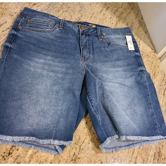 New! Lot of 3 Size 16 Nine West Chrystie Capri Jeans & Seven7 Sunset Bermuda - Picture 7 of 16
